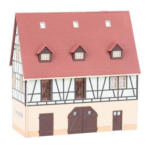 Faller 130147 Fachwerkhaus mit Wirtschaftsg (Spur H0)
