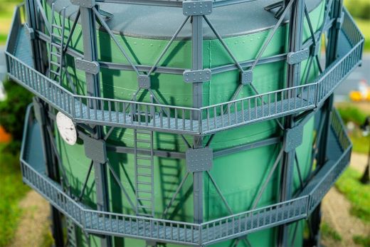 Faller 130157 Gasometer mit Rohrleitungen (Spur H0)