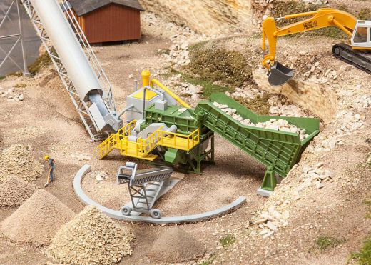 Faller 130173 Backenbrecher mit Förderband (Spur H0)