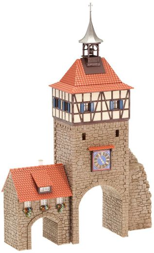 Faller 130406 Stadttor mit Torhaus (Spur H0)