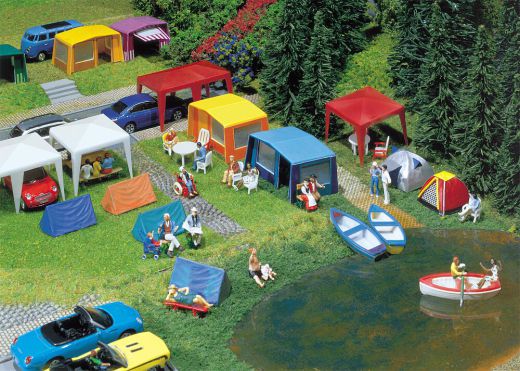 Faller 130504 Camping-Zelte-Set (Spur H0)