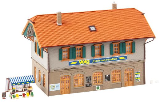 Faller 130595 Wohnhaus mit Dorfladen (Spur H0)