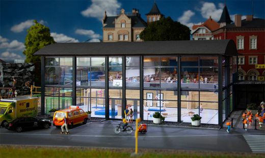 Faller 130613 Turnhalle (Spur H0)