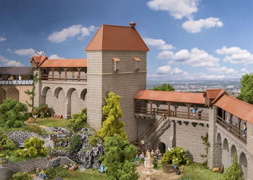 Faller 130691 Altstadtmauer-Set Schildmauer (Spur H0)