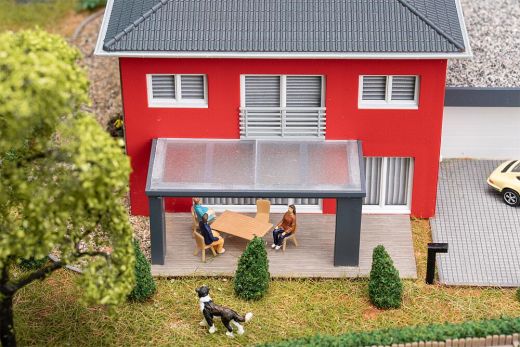 Faller 130743 WeberHaus CityLife, rot (Spur H0)