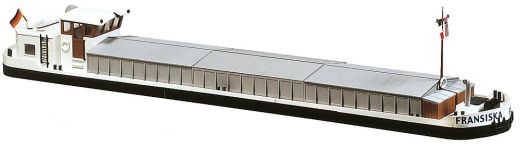 Faller 131006 Flussfrachtschiff mit Wohnkaj (Spur H0)