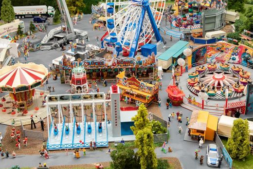 Faller 140460 Kirmes-Set Jahrmarktvergnügen (Spur H0)