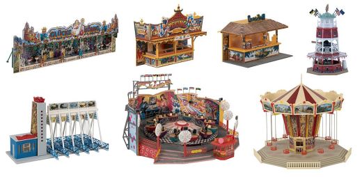 Faller 140460 Kirmes-Set Jahrmarktvergnügen (Spur H0)