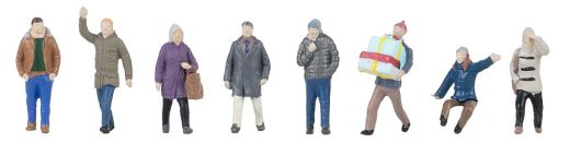 Faller 151711 Passanten im Winter (Spur H0)