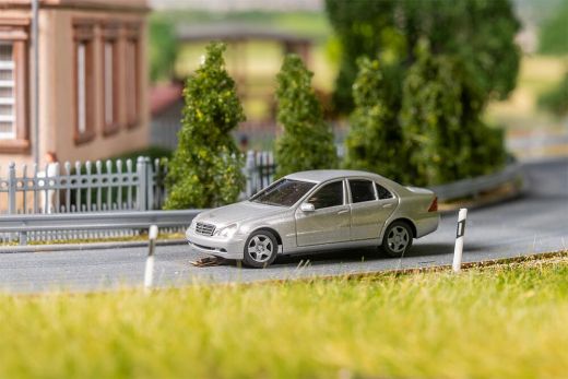 Faller 161425 MB C-Klasse W 203, silber (HE (Spur H0)