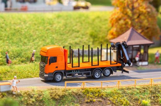 Faller 161634 Scania R 13 Kurzholz LKW (HER (Spur H0)