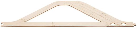 Faller 161942 Laser-Street Parkharfe Basis (Spur H0)