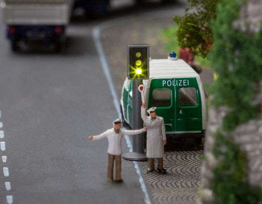 Faller 162060 2 LED-Ampeln mit Elektronik (Spur N)
