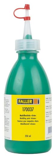 Faller 170037 Modellbaufarbe Grün, 250 ml (Spur H0)