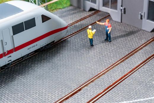 Faller 170311 PREMIUM Straßenfolie Kopfstei (Spur H0)