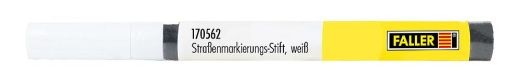 Faller 170562 Straßenmarkierungs-Stift, wei (Spur H0)