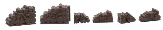 Faller 180007 Brennholzstapel Altes Holz (Spur H0)