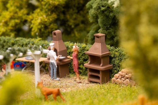 Faller 180015 2 Gartengrills (Spur H0)