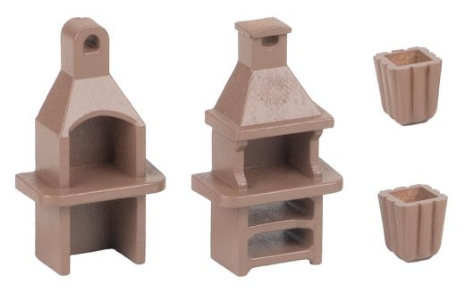 Faller 180015 2 Gartengrills (Spur H0)