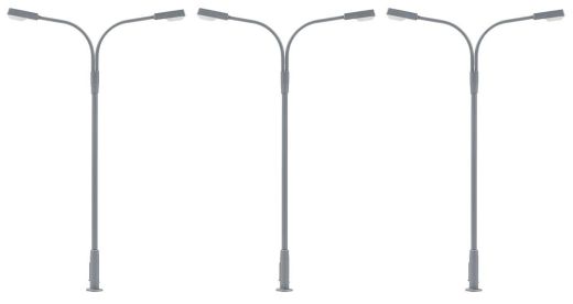 Faller 180120 LED-Kofferleuchte, zweiarmig, (Spur H0)