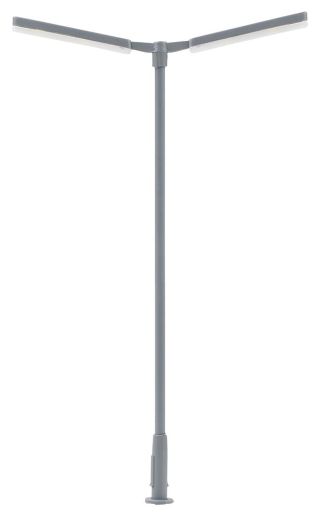 Faller 180222 LED-Kreuzmastleuchte, zweiarm (Spur H0)