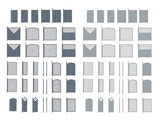 Faller 180398 Sichtschutzzaun (Spur H0)
