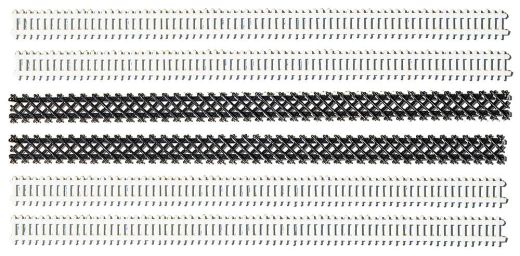 Faller 180402 Zaun-Sortiment, 2 Farben, 108 (Spur H0)