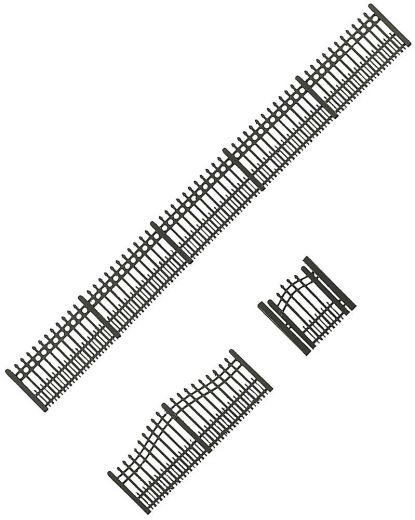Faller 180411 Eisen-Gartenzaun, 684 mm (Spur H0)