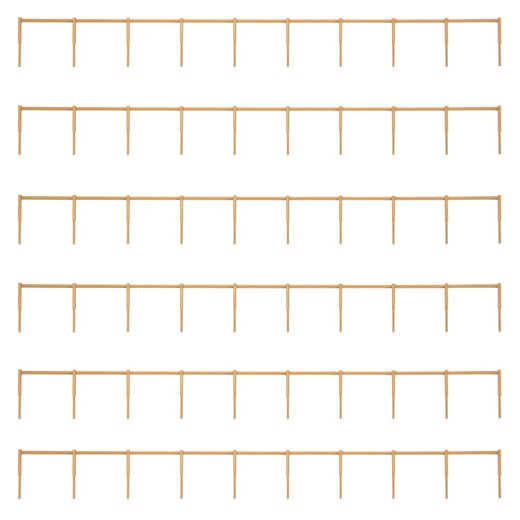 Faller 180427 Holzgeländer, 1242 mm (Spur H0)