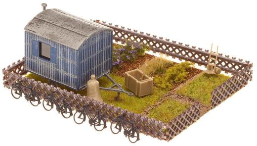 Faller 180490 Schrebergarten mit Bauwagen (Spur H0)