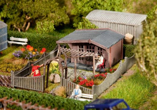 Faller 180491 Schrebergarten mit Gartenlaub (Spur H0)