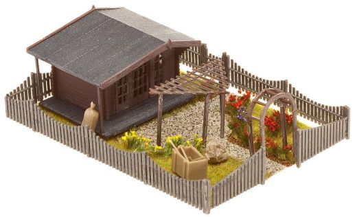 Faller 180491 Schrebergarten mit Gartenlaub (Spur H0)