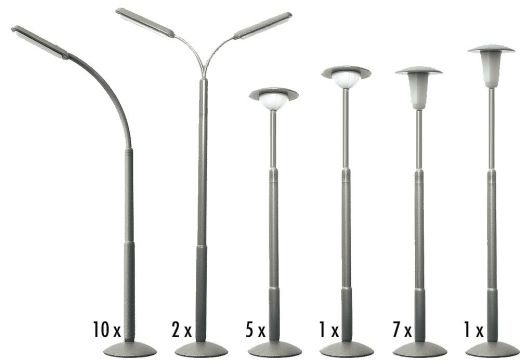 Faller 180538 Straßenlampen-Set (Spur H0)