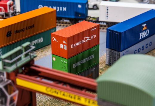 Faller 180822 20 Container HAMBURG SÜD (Spur H0)