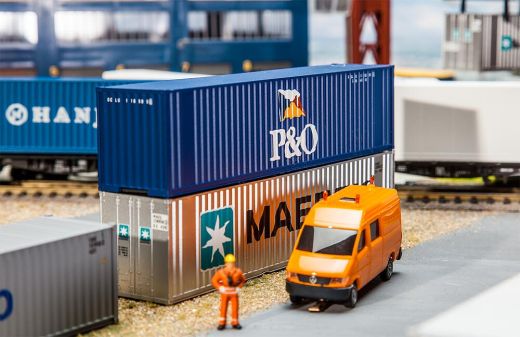 Faller 180843 40 Hi-Cube Container P&O (Spur H0)