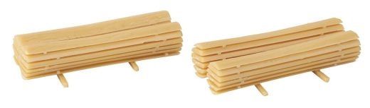 Faller 180872 2 Schwartenbretterstapel (Spur H0)