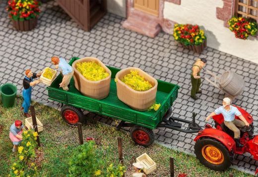 Faller 180972 2 Holzfässer und 2 Bottiche (Spur H0)