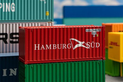 Faller 182001 20 Container HAMBURG SÜD (Spur H0)