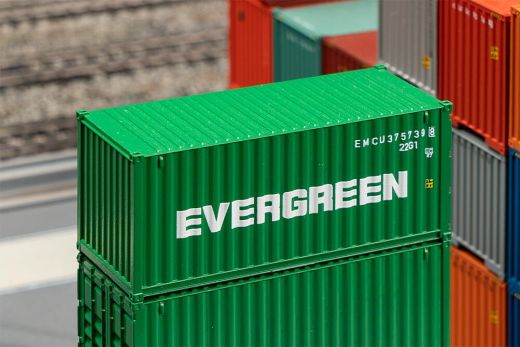 Faller 182004 20 Container EVERGREEN (Spur H0)