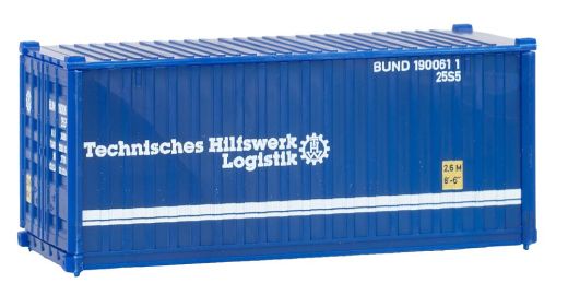 Faller 182005 20 Container THW, 2er-Set (Spur H0)