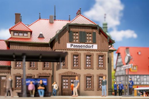 Faller 190035 Aktions-Set Bahnhof Passendor (Spur H0)