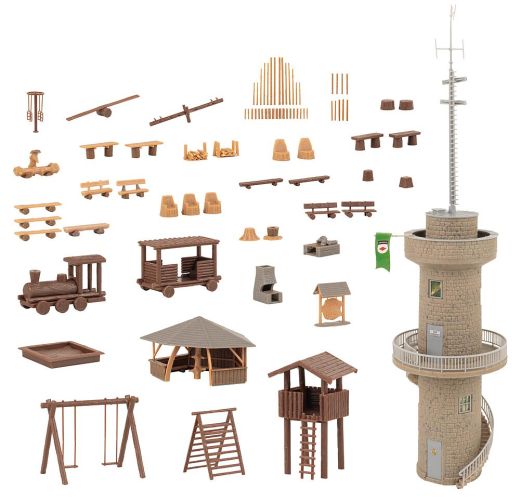 Faller 190036 Aktions-Set Abenteuerspielpla (Spur H0)