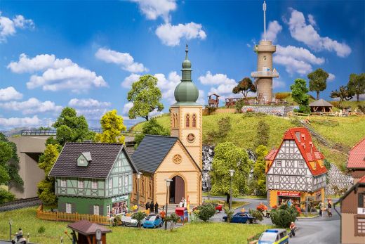 Faller 190038 Aktions-Set Dorfleben (Spur H0)