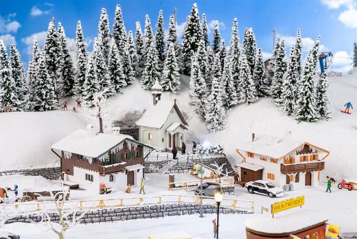 Faller 190142 Aktions-Set Winter in den Ber (Spur H0)