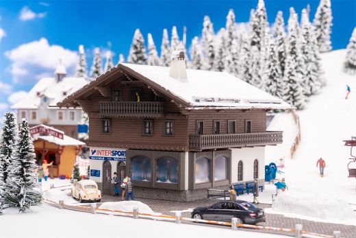 Faller 191845 Skigeschäft INTERSPORT (Spur H0)