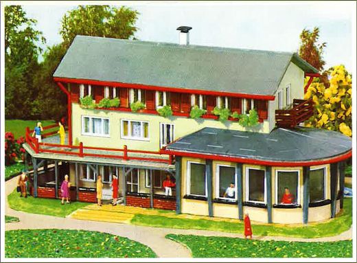 Faller 202226 2226 Café Restaurant (Spur N)