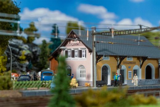 Faller 212128 Bahnhof Lavin (Spur N)