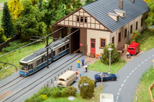 Faller 222101 Straßenbahndepot Naumburg (Spur N)