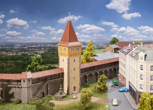 Faller 232200 Altstadtmauer-Set Stadtturm (Spur N)