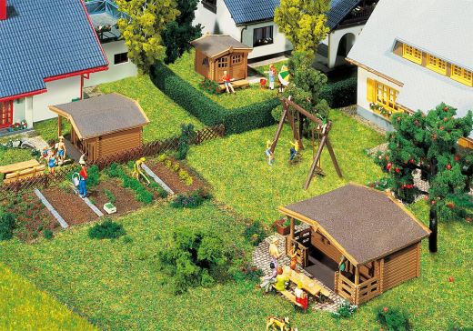 Faller 232209 3 Gartenhäuser (Spur N)